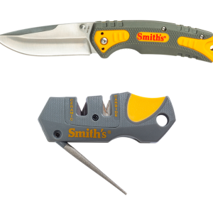smiths Pack Pal Knife - Sharpener Combo