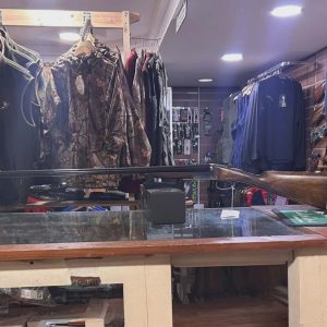 AYA Yeoman 12G box lock side by side shotgun.