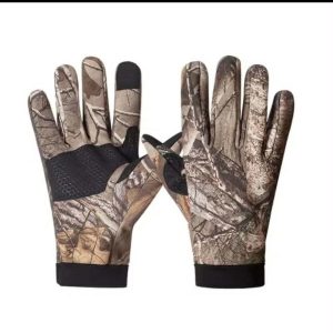 lámhainní Camouflage Hunting Gloves