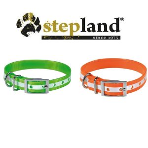 STEPLAND PHOSPHORESCENT REINFORCED COLLAR L/XL 60 CM