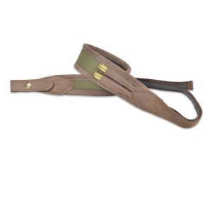 NEOPRENE GUN STRAP 2 BULLETS - OLIVE NO. 599